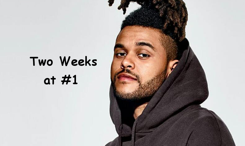 Two weeks at Number One for The Weeknd